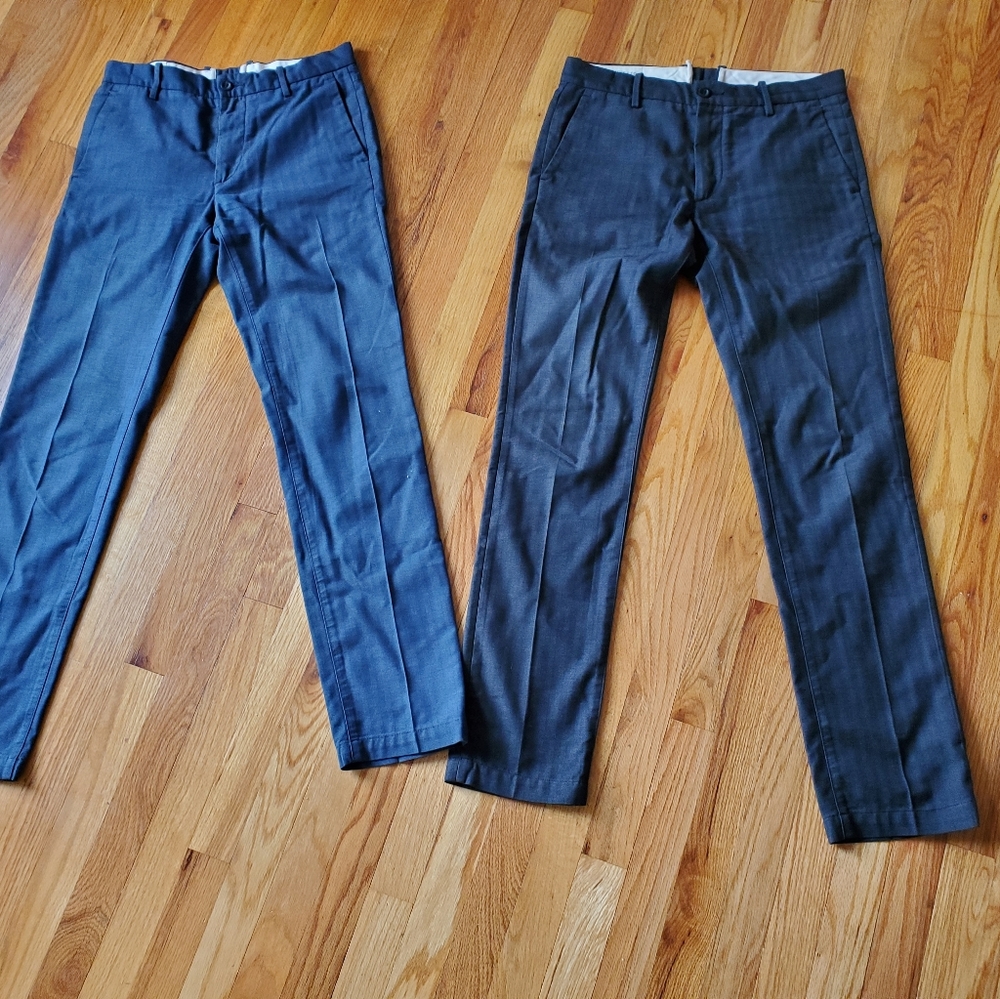 Levi's 32x34 wool blend dress pants khakis a364